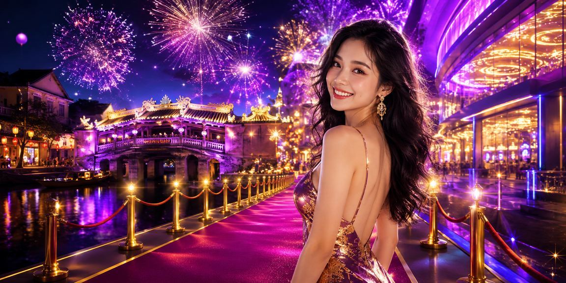 Chơi game slots đêm phố Hội An sống động
